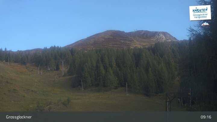 Archiv Foto Webcam Heiligenblut am Großglockner: Mittelstation Rossbach-Schareck