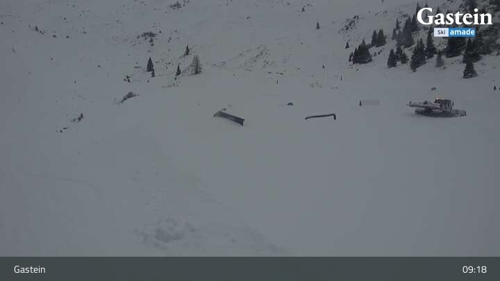 Archiv Foto Webcam Bad Gastein - Snowpark Stubnerkogel