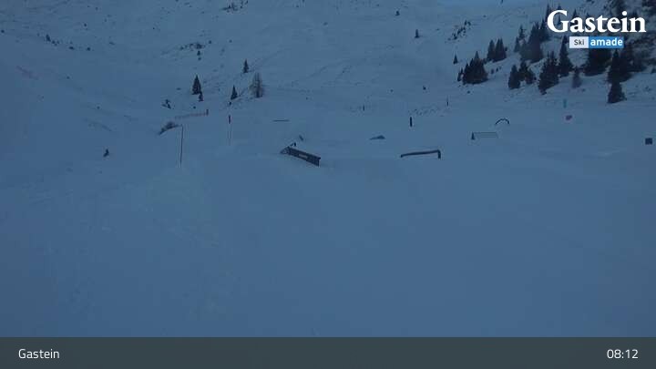 Archiv Foto Webcam Bad Gastein - Snowpark Stubnerkogel
