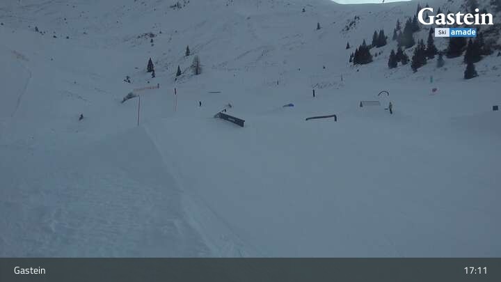Archiv Foto Webcam Bad Gastein - Snowpark Stubnerkogel