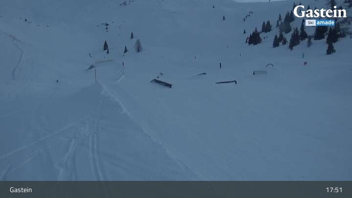 Archiv Foto Webcam Bad Gastein - Snowpark Stubnerkogel