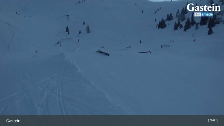 Archived image Webcam Bad Gastein - Snowpark Stubnerkogel
