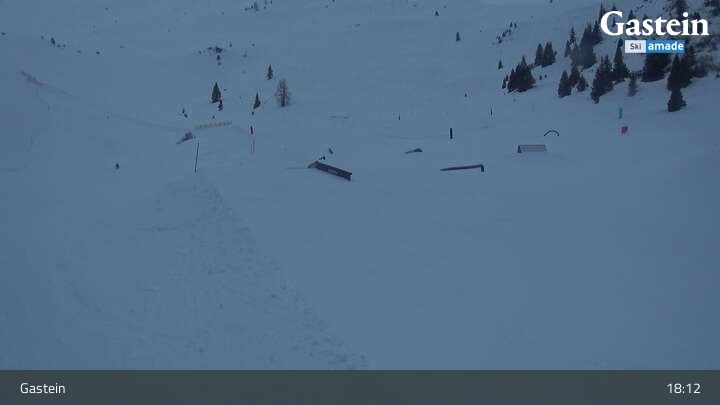 Archived image Webcam Bad Gastein - Snowpark Stubnerkogel