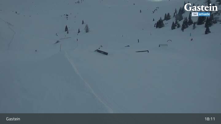 Archived image Webcam Bad Gastein - Snowpark Stubnerkogel