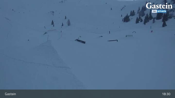 Archiv Foto Webcam Bad Gastein - Snowpark Stubnerkogel
