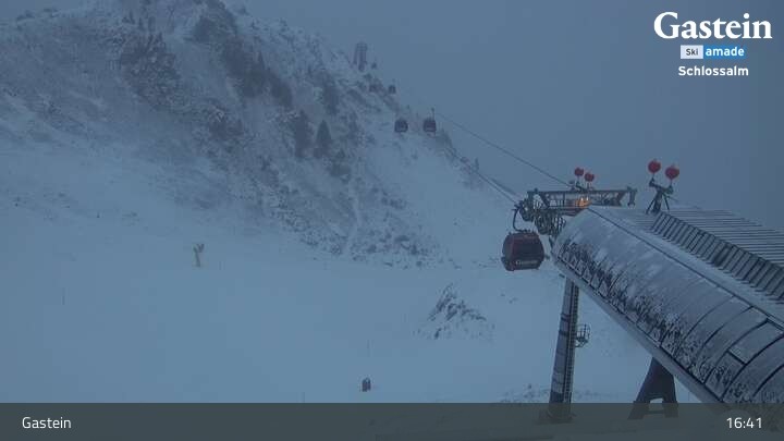 Archived image Webcam View from Schlossalm Mountain