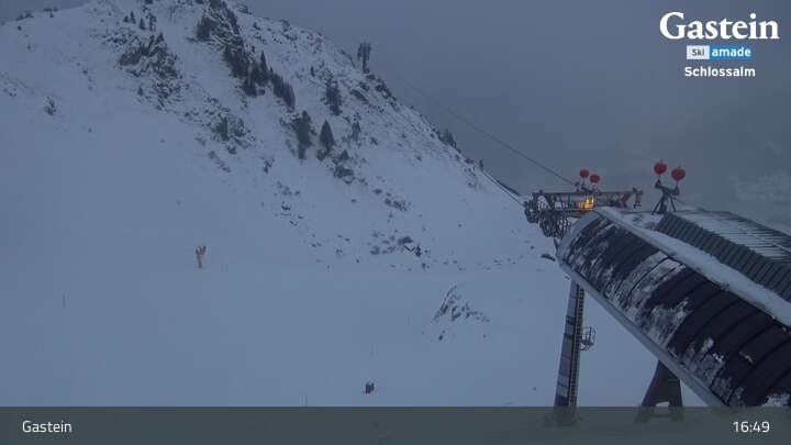 Archived image Webcam View from Schlossalm Mountain
