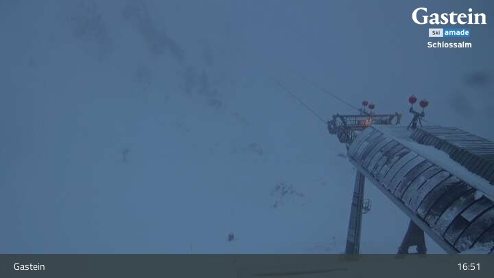 Archived image Webcam View from Schlossalm Mountain