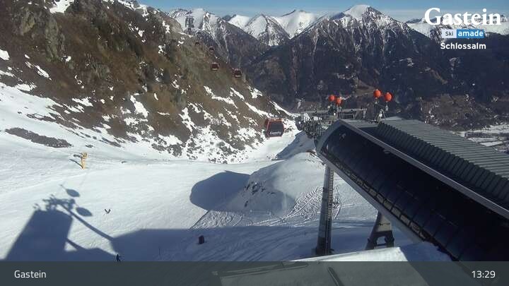 Archived image Webcam View from Schlossalm Mountain