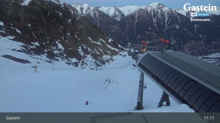 Archiv Foto Webcam Ausblick Schlossalm (Bad Hofgastein)