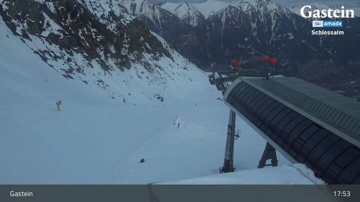 Archiv Foto Webcam Ausblick Schlossalm (Bad Hofgastein)