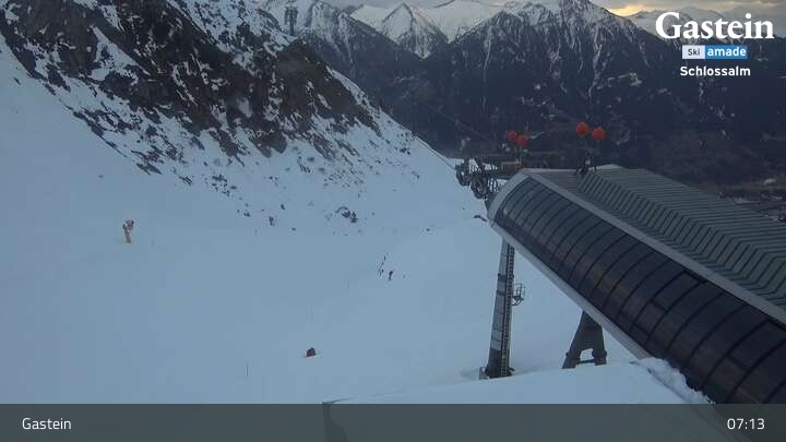 Archiv Foto Webcam Ausblick Schlossalm (Bad Hofgastein)