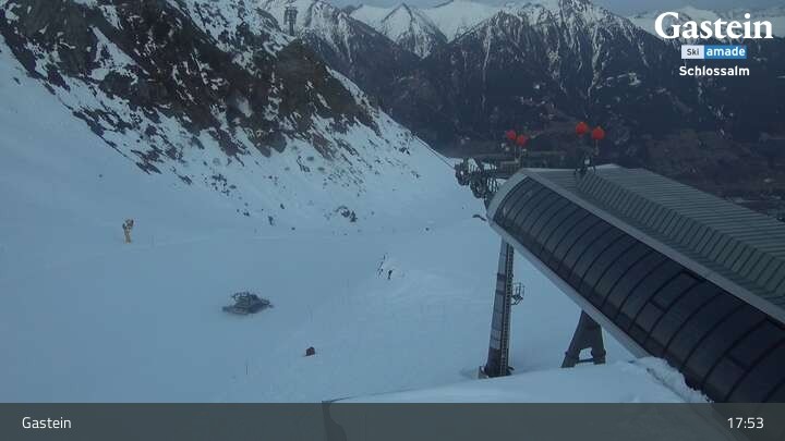 Archiv Foto Webcam Ausblick Schlossalm (Bad Hofgastein)