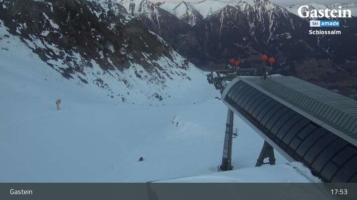 Archiv Foto Webcam Ausblick Schlossalm (Bad Hofgastein)