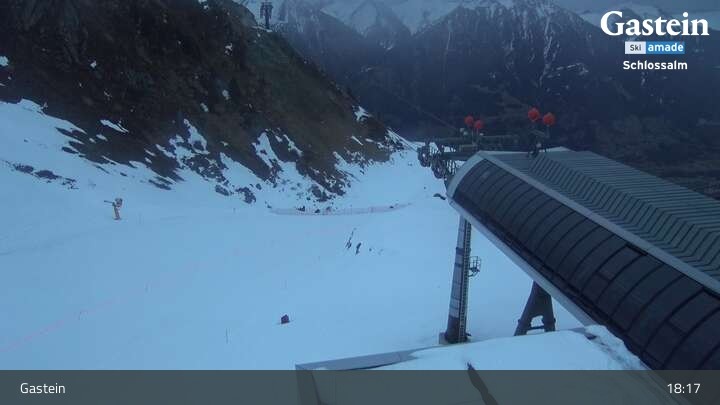 Archiv Foto Webcam Ausblick Schlossalm (Bad Hofgastein)