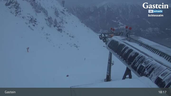 Archived image Webcam View from Schlossalm Mountain
