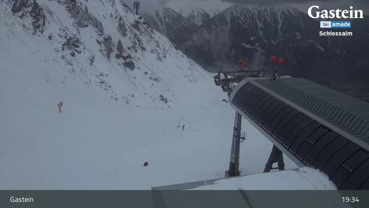 Archiv Foto Webcam Ausblick Schlossalm (Bad Hofgastein)