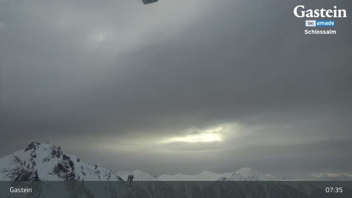 Archiv Foto Webcam Ausblick Schlossalm (Bad Hofgastein)