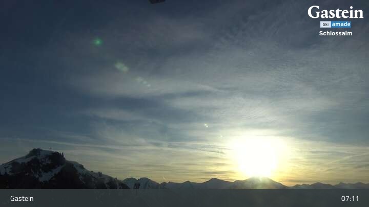 Archiv Foto Webcam Ausblick Schlossalm (Bad Hofgastein)