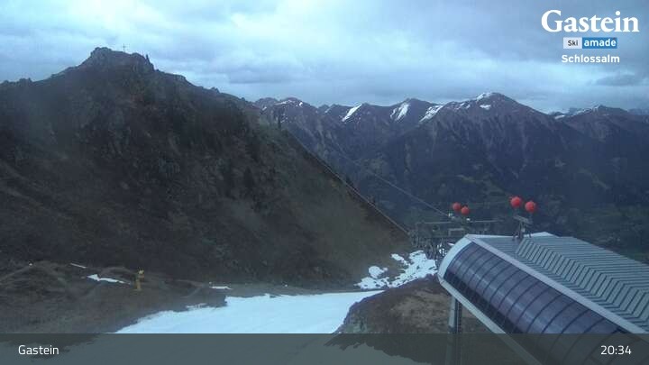 Archived image Webcam View from Schlossalm Mountain