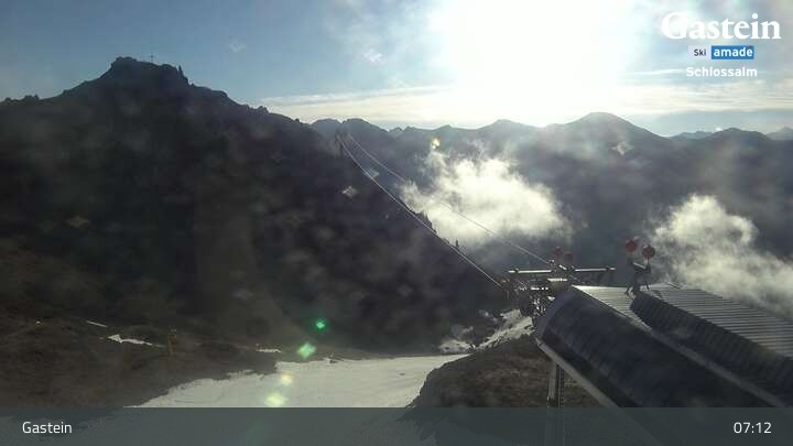 Archived image Webcam View from Schlossalm Mountain