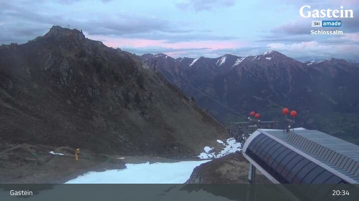 Archiv Foto Webcam Ausblick Schlossalm (Bad Hofgastein)