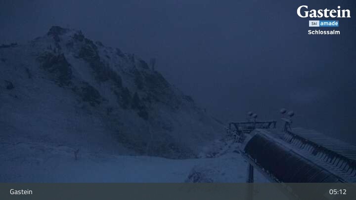 Archived image Webcam View from Schlossalm Mountain
