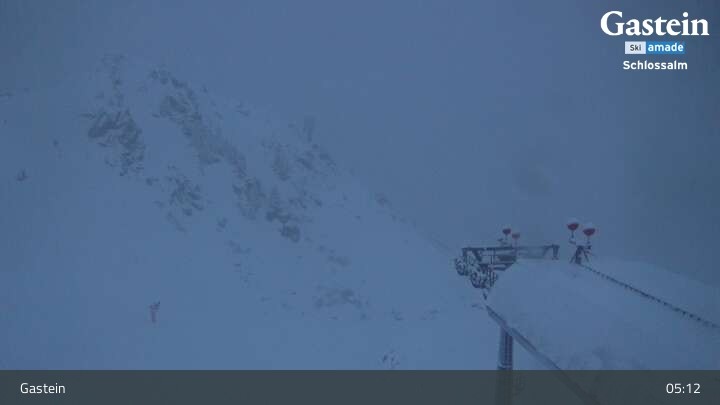 Archived image Webcam View from Schlossalm Mountain