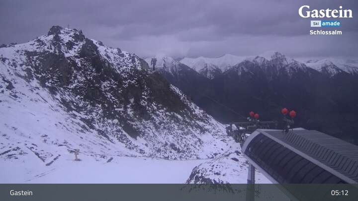 Archiv Foto Webcam Ausblick Schlossalm (Bad Hofgastein)