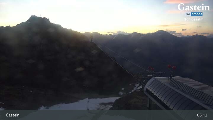 Archiv Foto Webcam Ausblick Schlossalm (Bad Hofgastein)