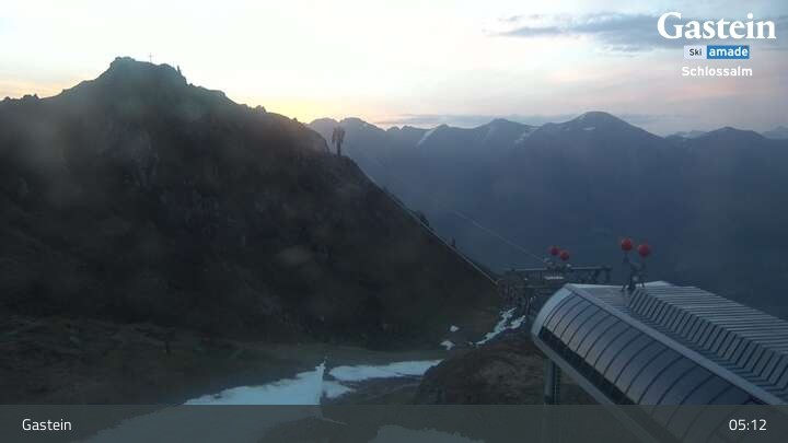 Archiv Foto Webcam Ausblick Schlossalm (Bad Hofgastein)
