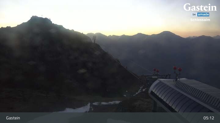 Archiv Foto Webcam Ausblick Schlossalm (Bad Hofgastein)