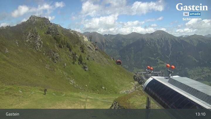 Archiv Foto Webcam Ausblick Schlossalm (Bad Hofgastein)