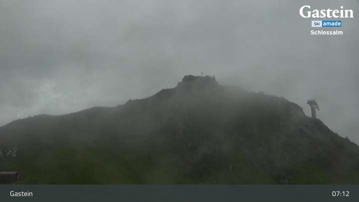 Archiv Foto Webcam Ausblick Schlossalm (Bad Hofgastein)