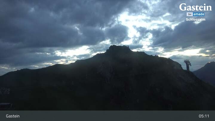 Archiv Foto Webcam Ausblick Schlossalm (Bad Hofgastein)