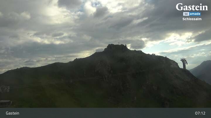Archiv Foto Webcam Ausblick Schlossalm (Bad Hofgastein)