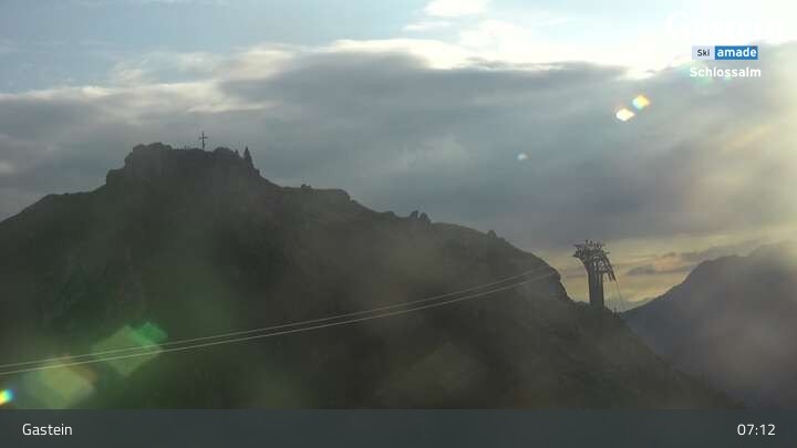Archived image Webcam View from Schlossalm Mountain