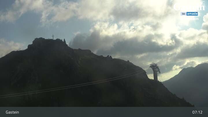 Archiv Foto Webcam Ausblick Schlossalm (Bad Hofgastein)
