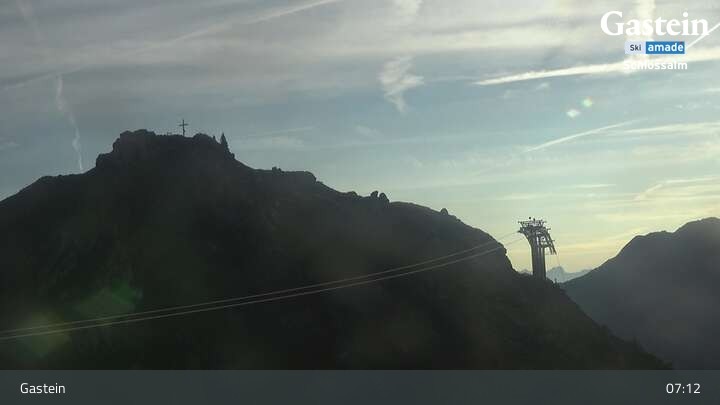 Archived image Webcam View from Schlossalm Mountain