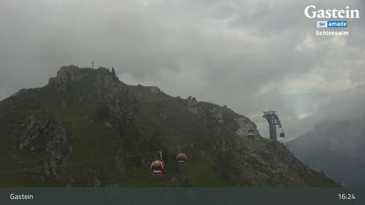 Archived image Webcam View from Schlossalm Mountain