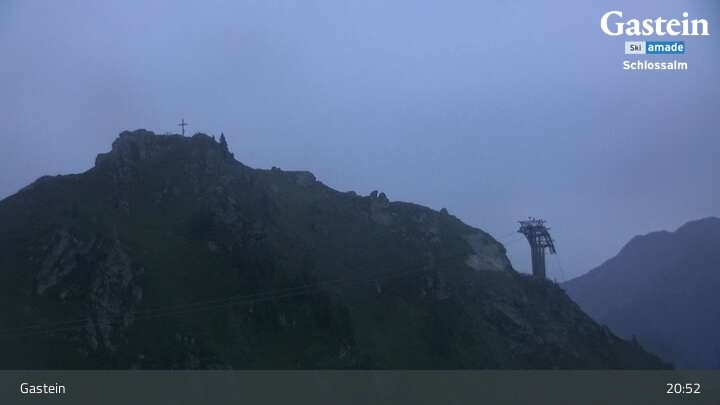 Archiv Foto Webcam Ausblick Schlossalm (Bad Hofgastein)
