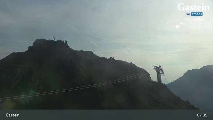 Archiv Foto Webcam Ausblick Schlossalm (Bad Hofgastein)