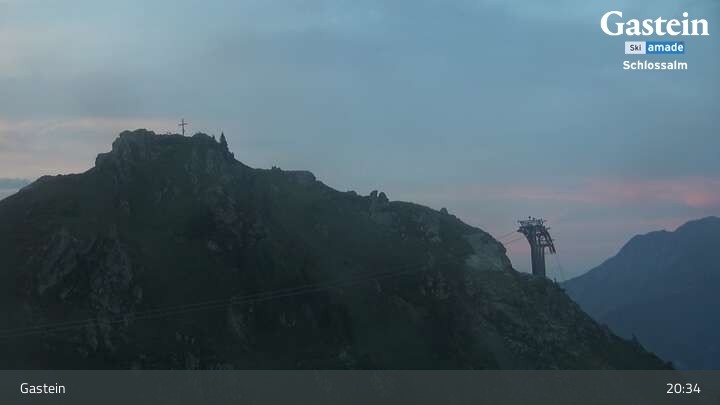 Archiv Foto Webcam Ausblick Schlossalm (Bad Hofgastein)