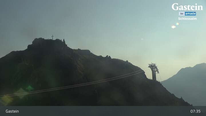 Archiv Foto Webcam Ausblick Schlossalm (Bad Hofgastein)
