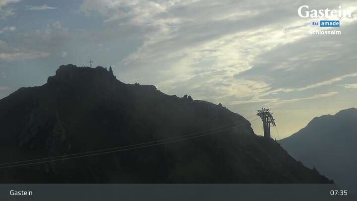 Archiv Foto Webcam Ausblick Schlossalm (Bad Hofgastein)