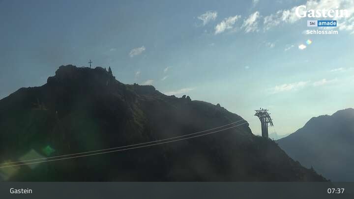 Archiv Foto Webcam Ausblick Schlossalm (Bad Hofgastein)
