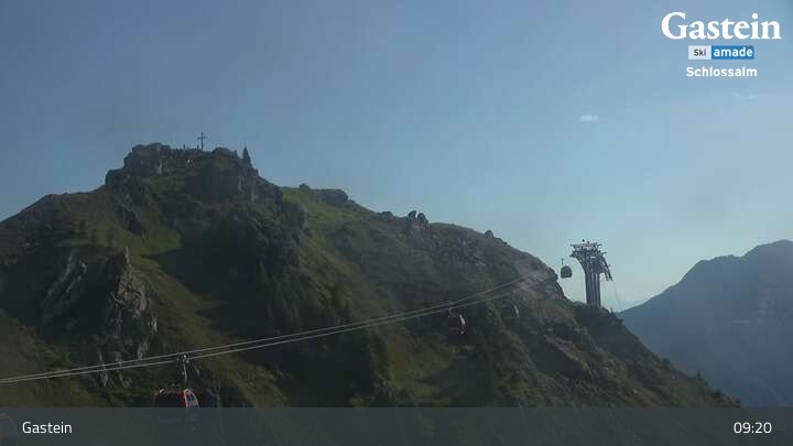 Archiv Foto Webcam Ausblick Schlossalm (Bad Hofgastein)