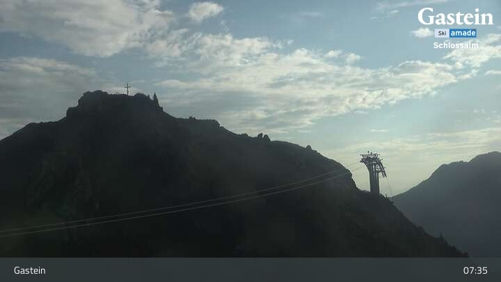 Archiv Foto Webcam Ausblick Schlossalm (Bad Hofgastein)