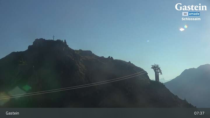 Archiv Foto Webcam Ausblick Schlossalm (Bad Hofgastein)