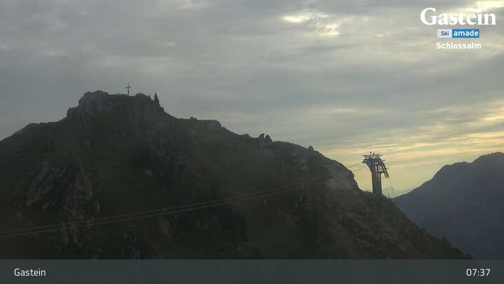 Archiv Foto Webcam Ausblick Schlossalm (Bad Hofgastein)
